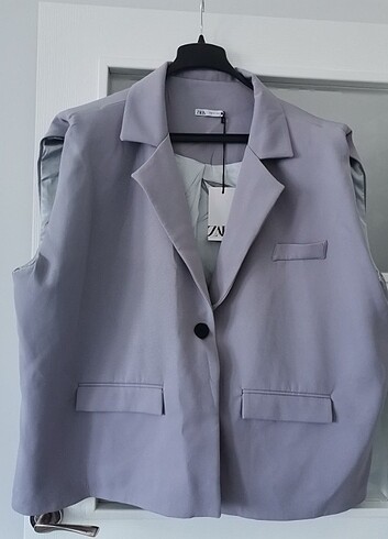 universal Beden gri Renk Blazer yelek