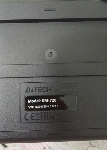 A4 Tech KM-720 klavye - Görsel 2