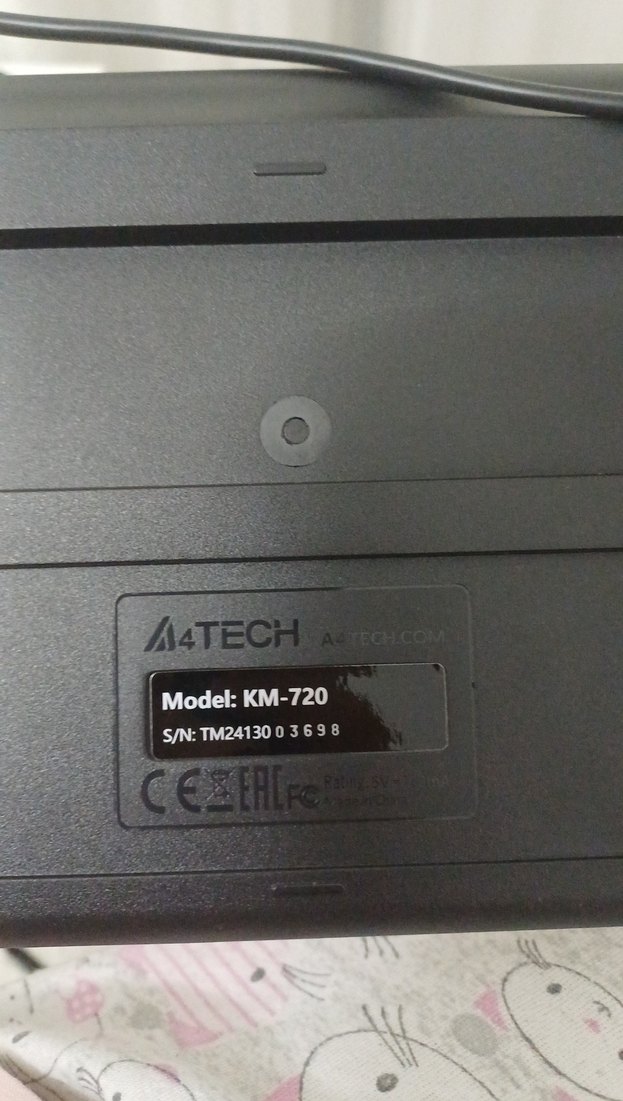 A4 Tech KM-720 klavye - Görsel 2