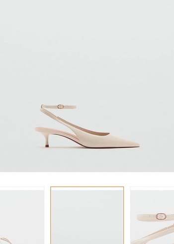 Mango topuklu sivri ayakkabı - Görsel 2