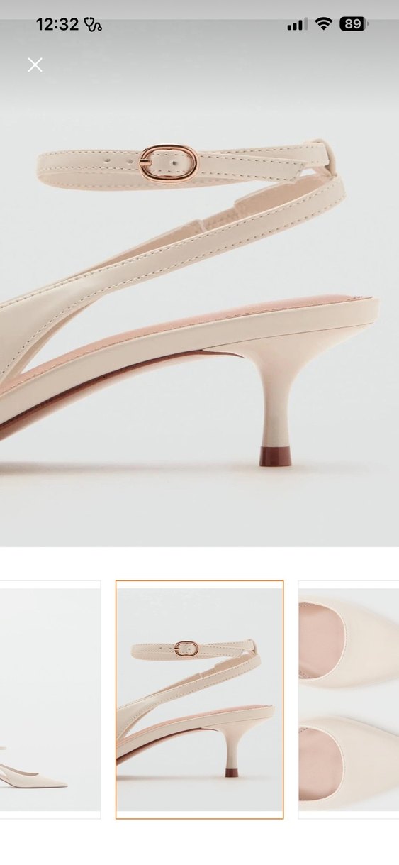 Mango topuklu sivri ayakkabı - Görsel 3