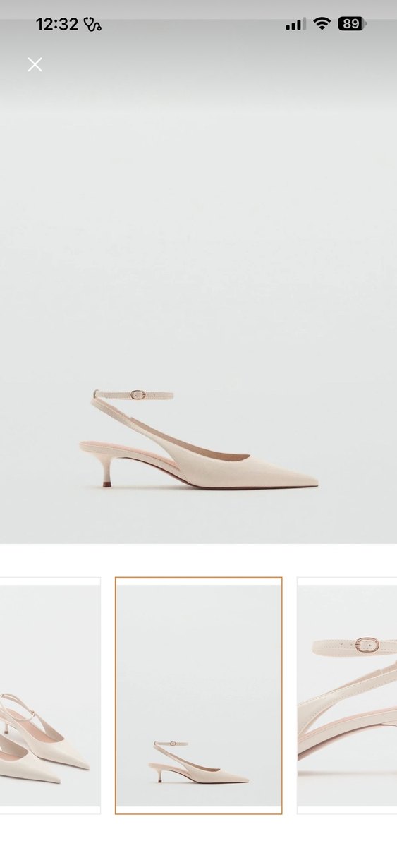 Mango topuklu sivri ayakkabı - Görsel 2