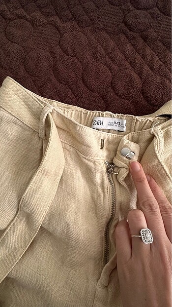 Zara Zara Keten Pantolon
