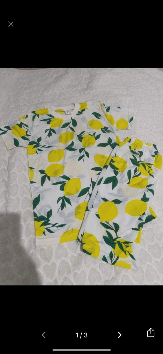 Çocuklar İçin Renkli Baskılı Pijama Takımı 6/12 yaş aralığında - Görsel 4