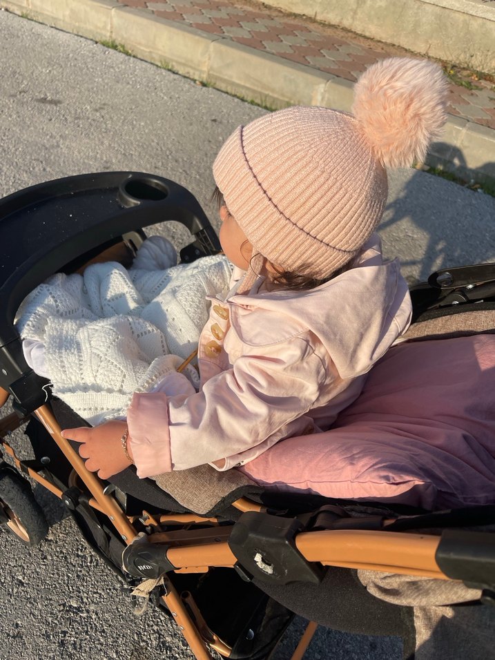 Pudra Bere Ponponlu şapka - Görsel 2