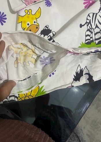 Renkli Zebra Desenli Çocuk Nevresim Takımı - Görsel 3