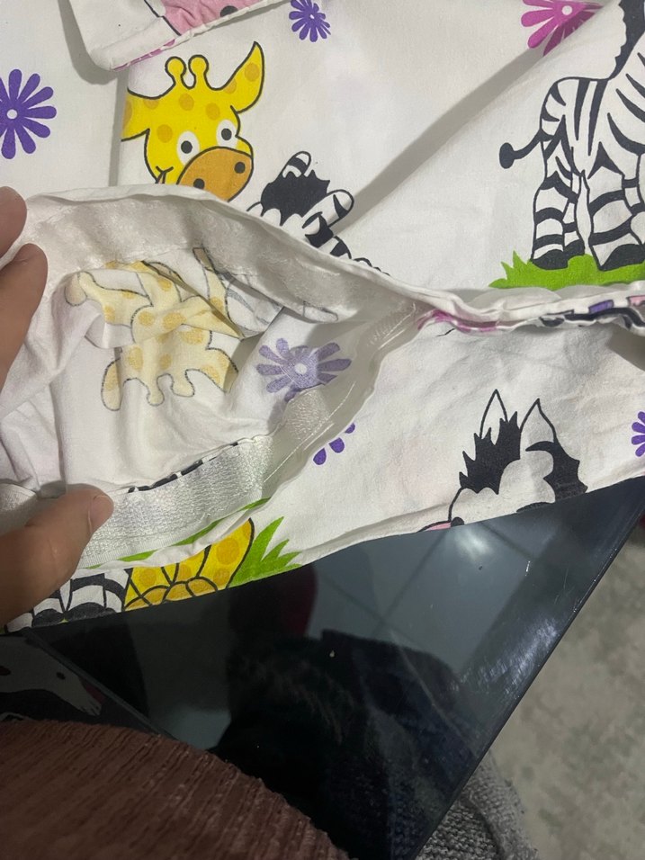 Renkli Zebra Desenli Çocuk Nevresim Takımı - Görsel 3