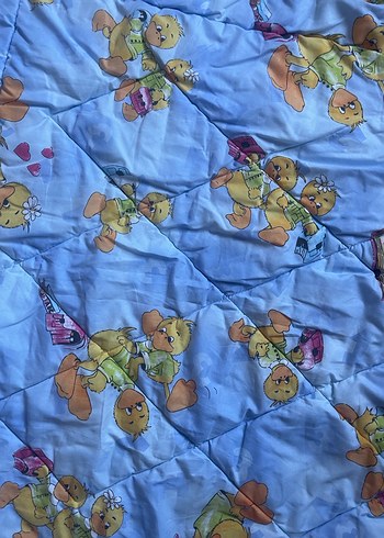 Mavi Pastel Çocuk yorgan - Görsel 2