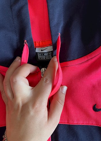 Kırmızı Siyah Fermuarlı hırka - Görsel 2