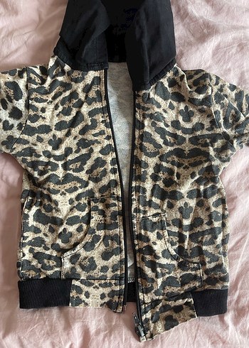 Leopar Desenli Kız Bebek Takımı - Görsel 2