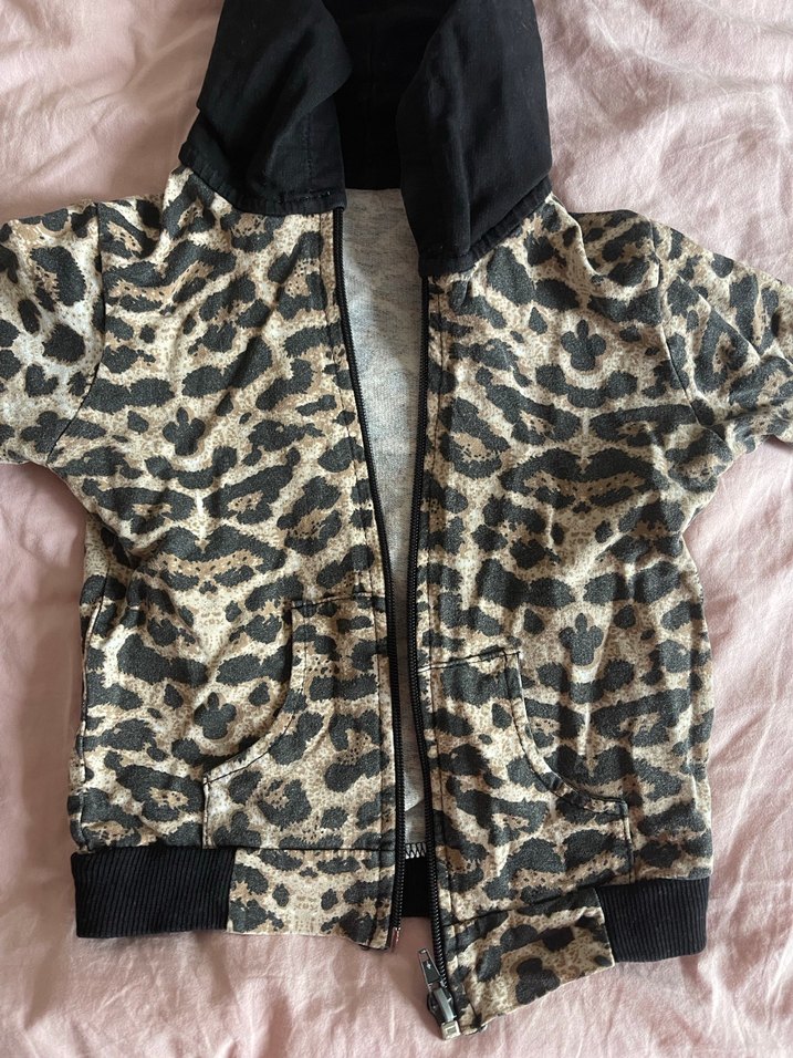 Leopar Desenli Kız Bebek Takımı - Görsel 2