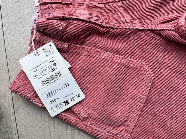 Zara Zara fitilli kiz cocuk pantolon