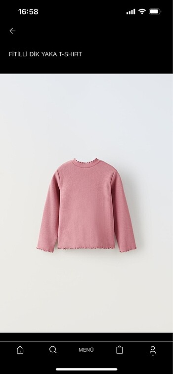 Zara 2 adet fitilli bluz