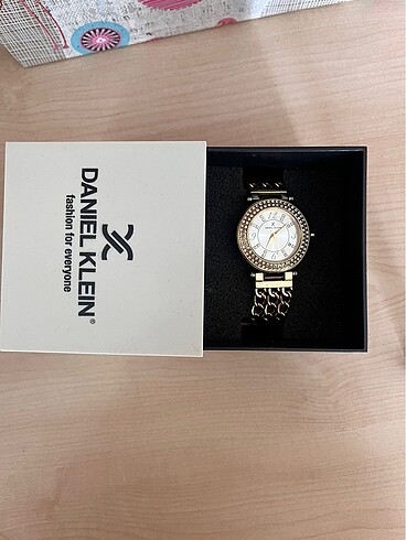 Daniel klein gold kadın kol saati