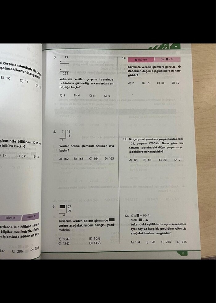 2015 basım matematik 5. Sınıf - Görsel 4