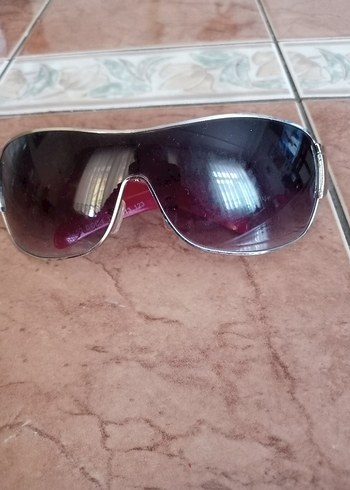 Bordo Gri Tokalı Minimalist Kadın Gözlüğü