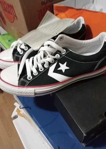 Renkli Baskılı Erkek Spor Ayakkabı orijinal Converse
