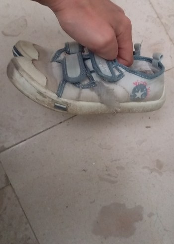 Vicco Velcro Kapatmalı Gri Beyaz Erkek Çocuk Spor Ayakkabısı
