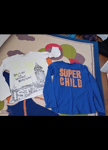 2adet uzun kol tshirt