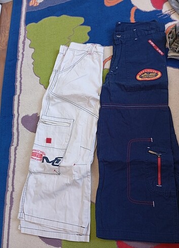 13-14 Yaş Beden Bermuda kapri pantolon