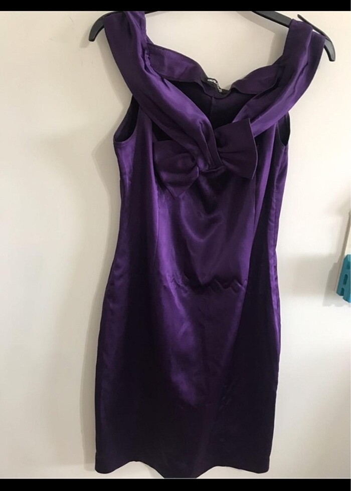 Adil Işık gece elbisesi saten - Görsel 5