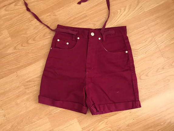Bordo şort