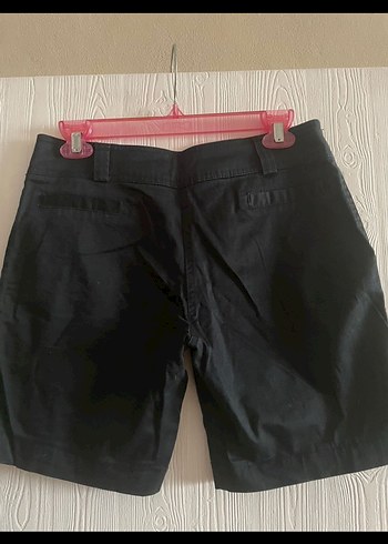 Marks&Spencer Siyah Kadın Bermuda Şort - Görsel 3