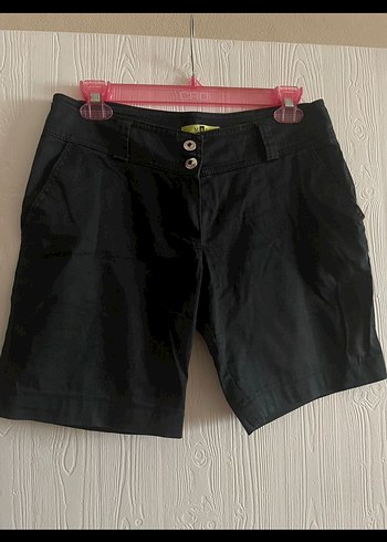 Marks&Spencer Siyah Kadın Bermuda Şort - Görsel 2