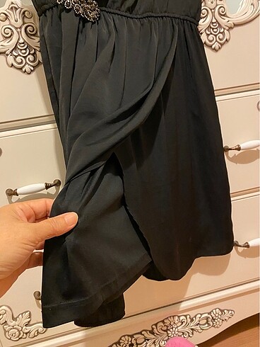 40 Beden siyah Renk Zara abiye elbise