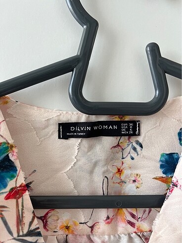 Çiçekli Şifon Bluz - Görsel 6