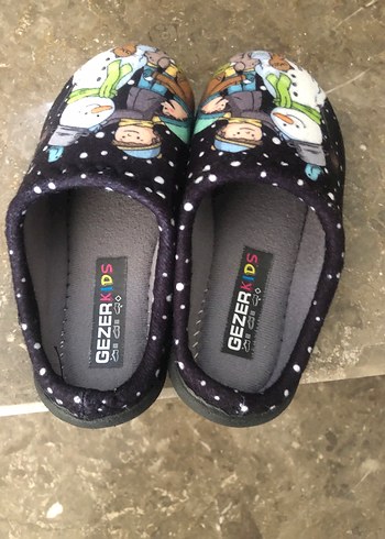 Erkek Çocuk Baskılı Sıcak Ev Terliği - Görsel 2