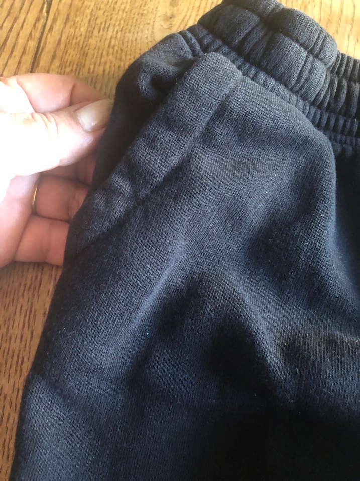 Erkek Çocuk siyah Rahat Kesim Eşofman Altı - Görsel 2