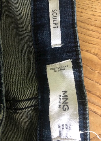 Lacivert Normal Boy Kadın Denim Pantolon - Görsel 3