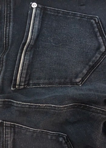 Lacivert Erkek Denim Regular Fit Pantolon - Görsel 7