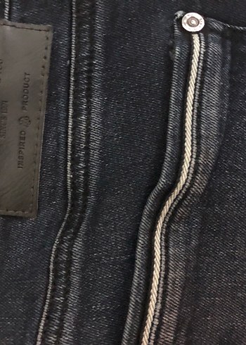 Lacivert Erkek Denim Regular Fit Pantolon - Görsel 6