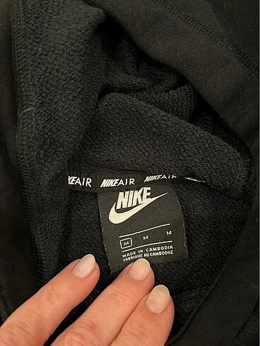 m Beden Nike Air bayan sweatshirt