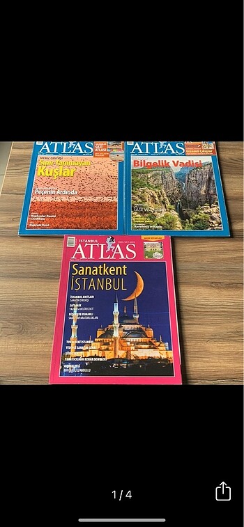 Atlas Dergisi 2012 Sayıları .3 adet