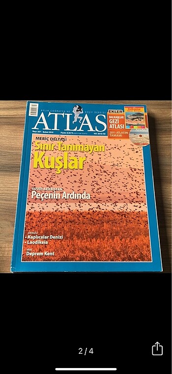  Atlas Dergisi 2012 Sayıları .3 adet