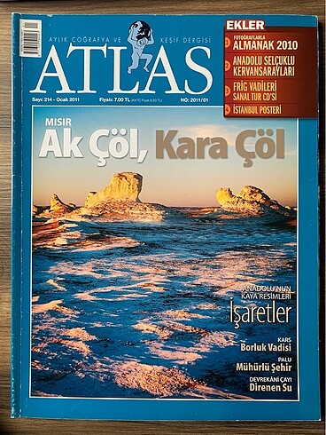  Atlas Dergisi 2011 sayıları 2 adet