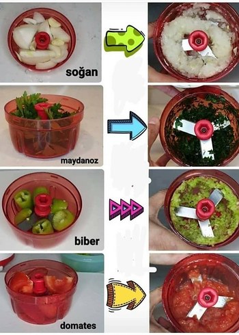 Tupperware Tupperware şef doğrayıcı