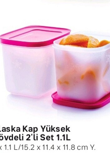 Tupperware Alaska buzluk kabı 