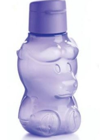 Tupperware Mor Ayıcık Şekilli Plastik Mutfak Kabı