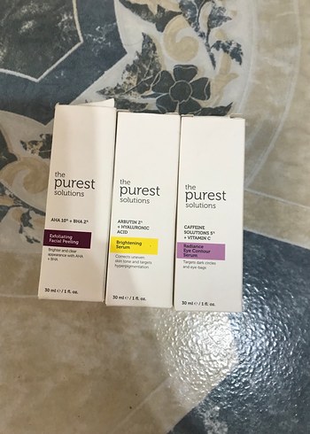 The Purest Solutions Kadın Yüz Temizleyicileri