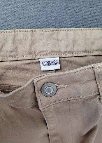 Bej kız Çocuk okul Pantolonu - Görsel 2