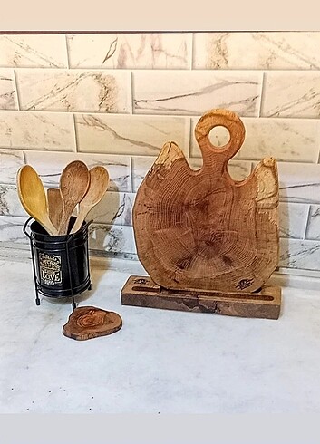 Doğrama tahtası.Meşe ağacı
