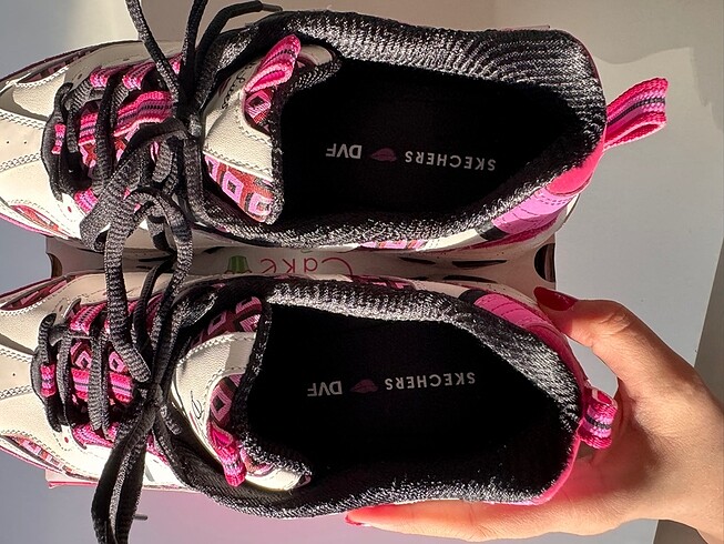 40 Beden pembe Renk Skechers Dlite Pembe Spor Ayakkabı DVF