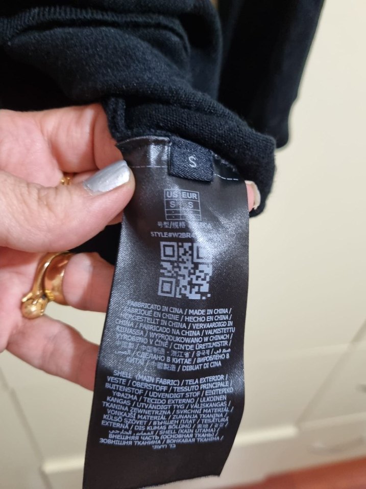 Siyah Kadın Uzun Kollu Sweatshirt - Görsel 4