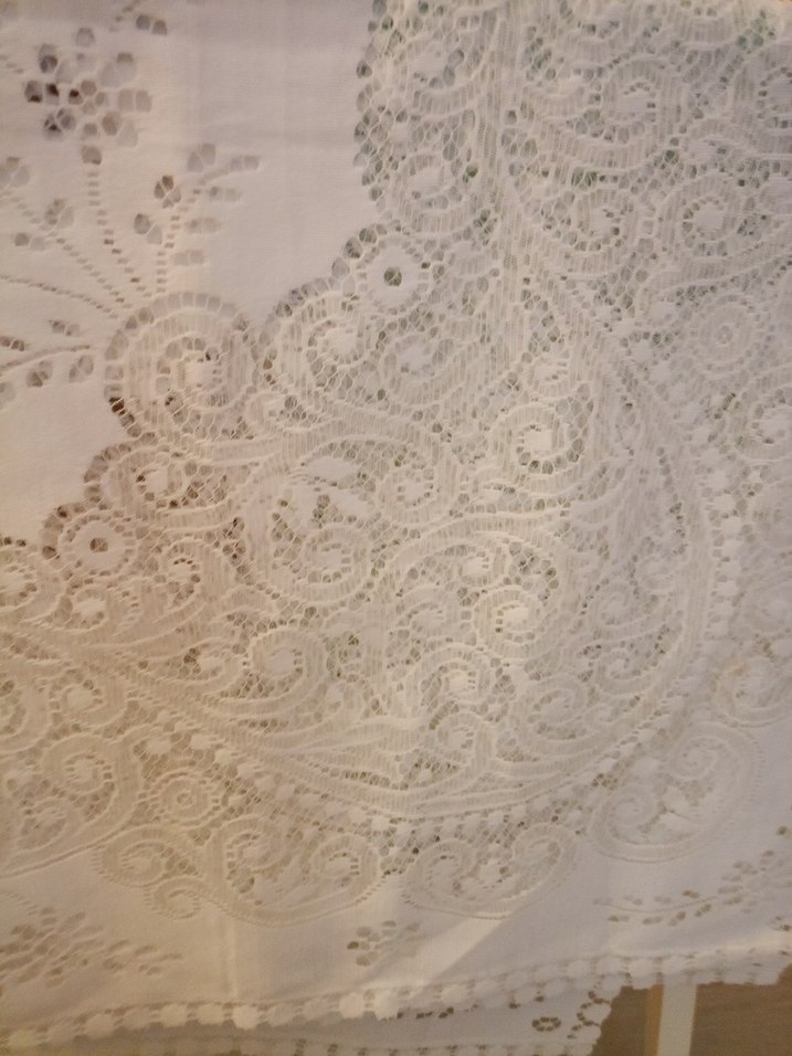 vintage masa ortusu - Görsel 4