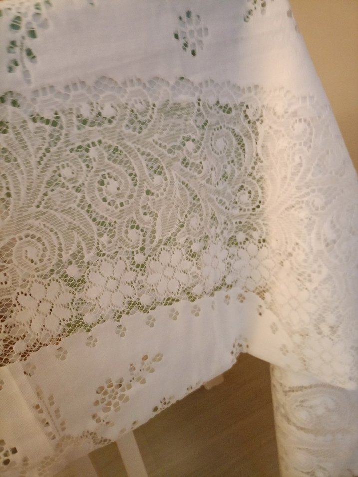 vintage masa ortusu - Görsel 2