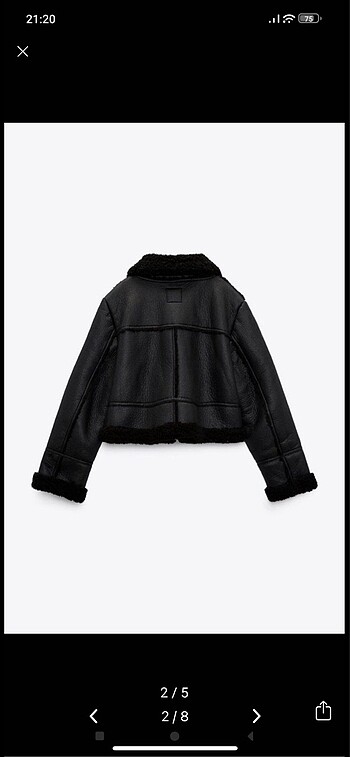 Zara Zara biker mont